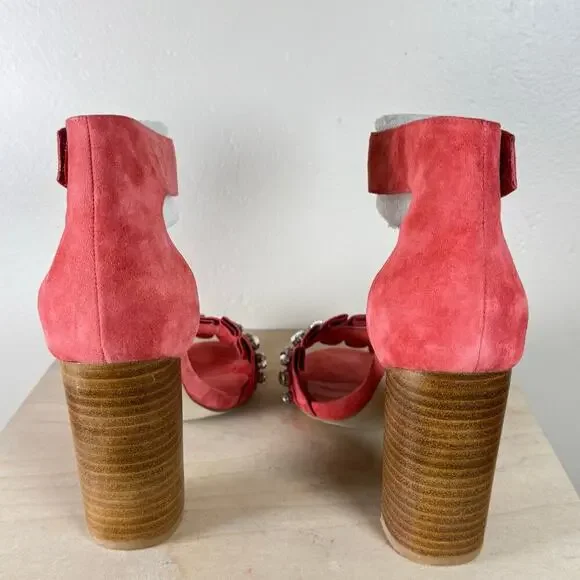 NWOB Jeffery Campbell Ruffled Purdy Heels Anthropologie Wedding Formal Size 8 - Picture 4 of 8